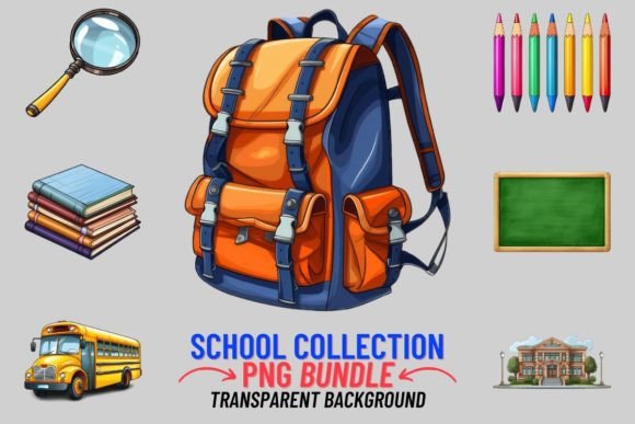 Back to School 12 PNG Sublimation