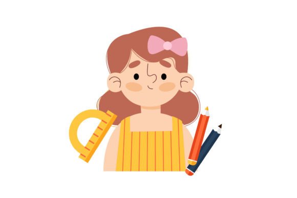 Back to School Flat People Stationary: A Practical Asset for Educators and Design Professionals