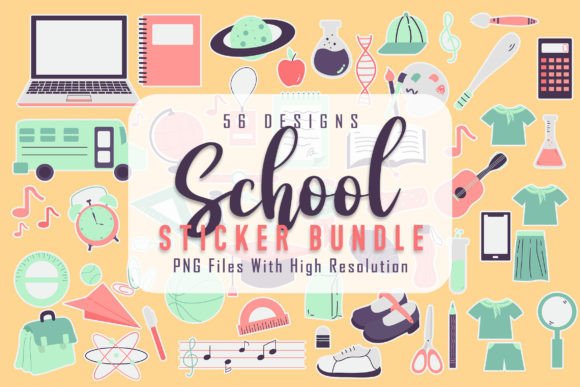 Back to School Sticker Bundle