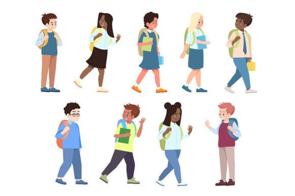 Boys and Girls Back to School Graphics: Smart, Scalable Assets for Real Design Work