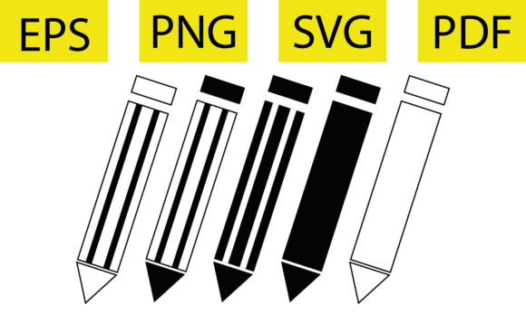 Pencil Back to School Sublimation