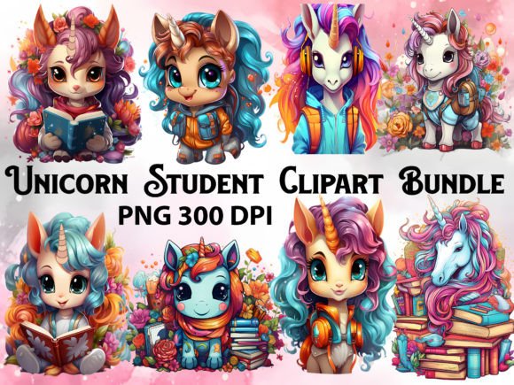 Unicorn Back to School Sublimation PNG: Creative Flexibility Meets Seasonal Demand